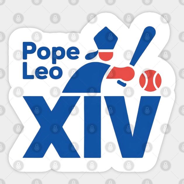 Pope-Leo Sticker by Creatifly Graphic Tees